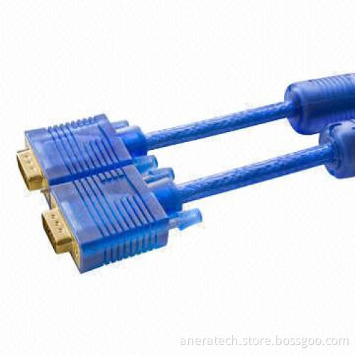 VGA HD15M to HD 15M Cable